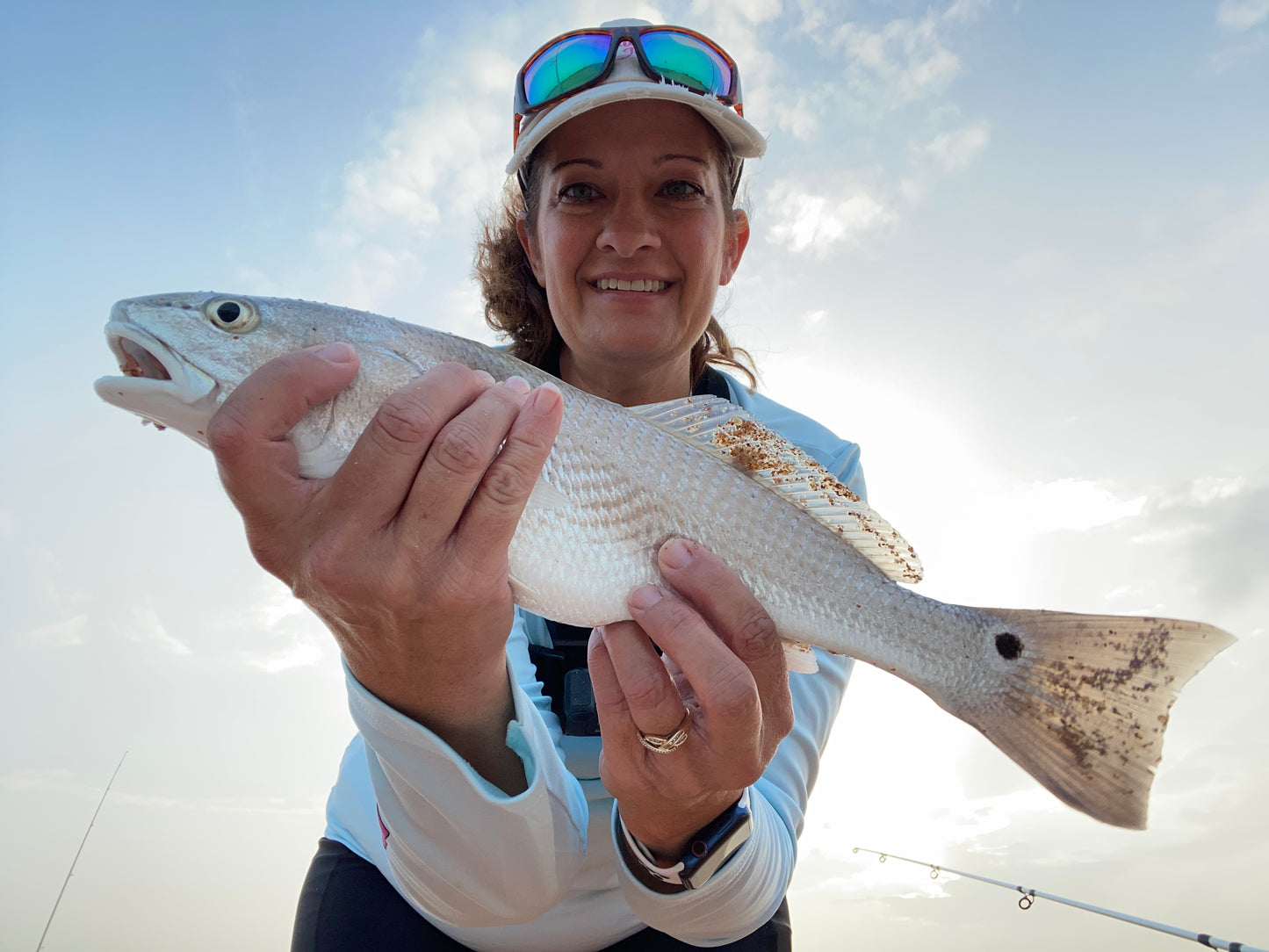 Beach Fishing Charter Deposit – Reserve Your Trip with Fishin’ Girl (Guided Surf Fishing)