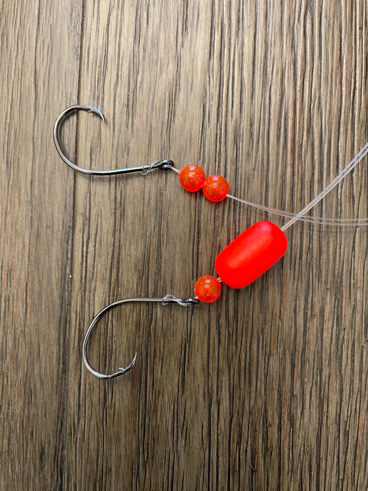 Red Pompano Rig for Surf Fishing – 2 Hook Beach Rig with Floats for Pompano & Whiting
